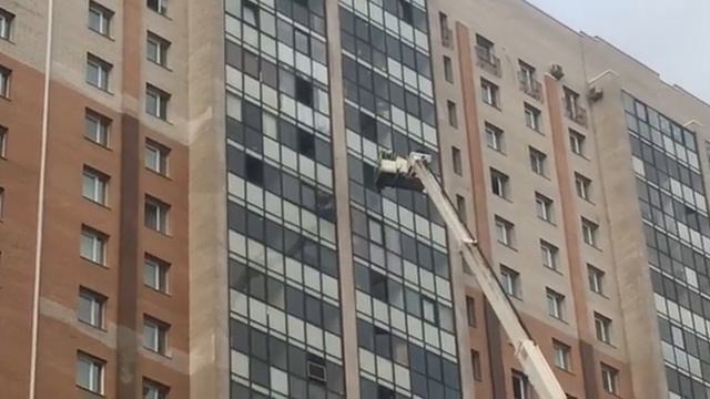 пожар на коломяжском в питере смотреть онлайн