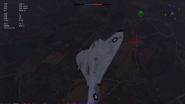 F4D-1 vs. Assorted Jets | 10-Kill Full Match | War Thunder смотреть онлайн