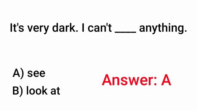 English Grammar Quiz | 10 English Quiz