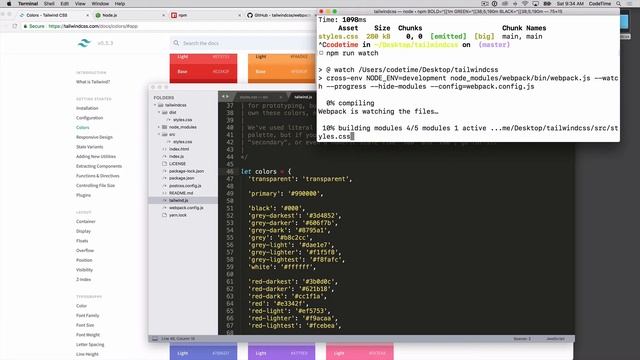 Compiling Tailwind CSS, Part 4: Getting Started with Compiling смотреть онлайн