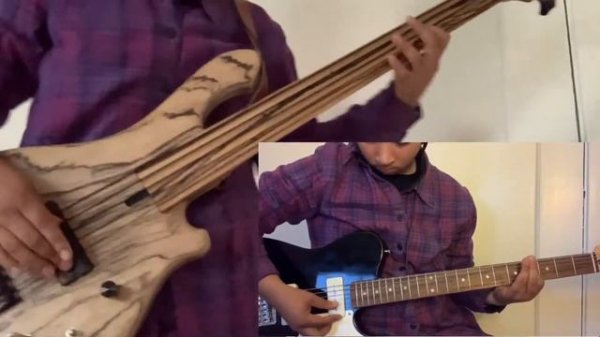 007 Fretless Bass + Baritone Guitar - Freight