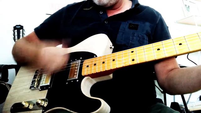 Improv on my selfmade Telecaster model with GFS goldfoil pickups. смотреть онлайн
