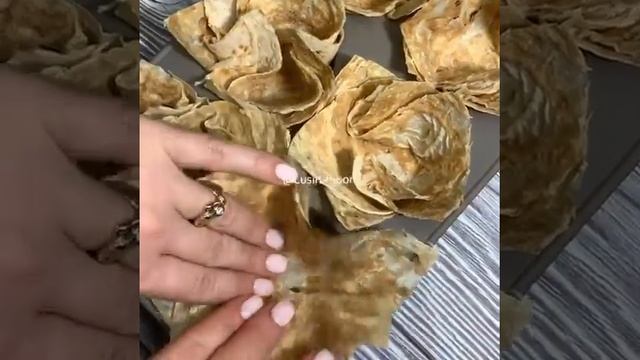 Жульен с курицей и грибами в лаваше в духовке рецепт #Shorts смотреть онлайн