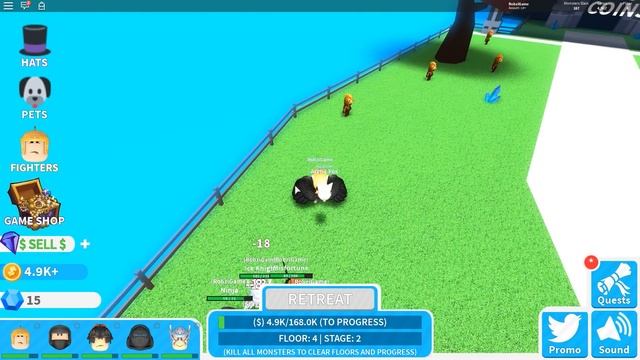 НОВАЯ СЕКРЕТНАЯ СИЛА ВОИНА! СИМУЛЯТОР ПОДЗЕМЕЛИЙ! Roblox Simulator смотреть онлайн