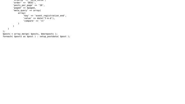 Wordpress: Pagination for multiple queries merging into one Loop смотреть онлайн