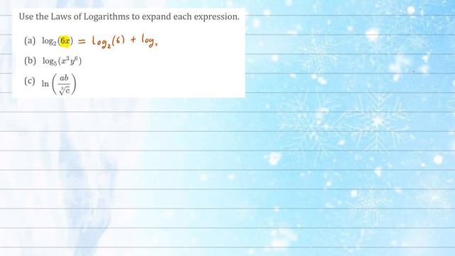 Laws of Logarithms | Evaluating Log Expression, Expanding & Combining Log Expressions смотреть онлайн