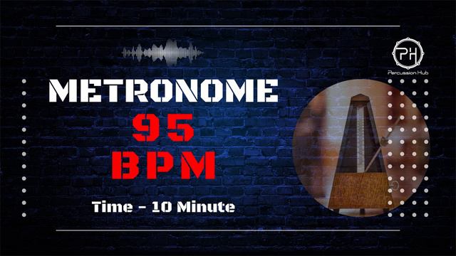 95 BPM Metronome | 10 Minute смотреть онлайн