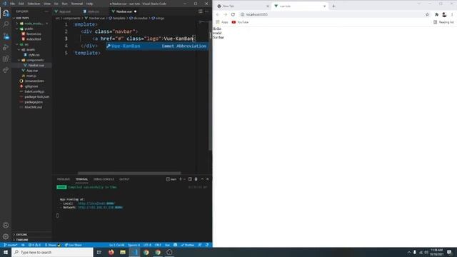 Vue JS For Beginners with ADVANCE PROJECT - 02 Project Structure & component basics смотреть онлайн