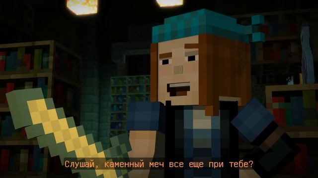 Minecraft: Story Mode Прохождение На Русском #3 — ДРУЗЬЯ И МОНСТР смотреть онлайн