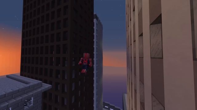Spider-Man (Raimi) Smooth Webswinging in Minecraft смотреть онлайн
