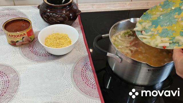 Суп из консервы за 15 минут. смотреть онлайн