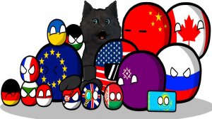 Говорящий Супер Кот против шариков ? CountryBalls Heroes