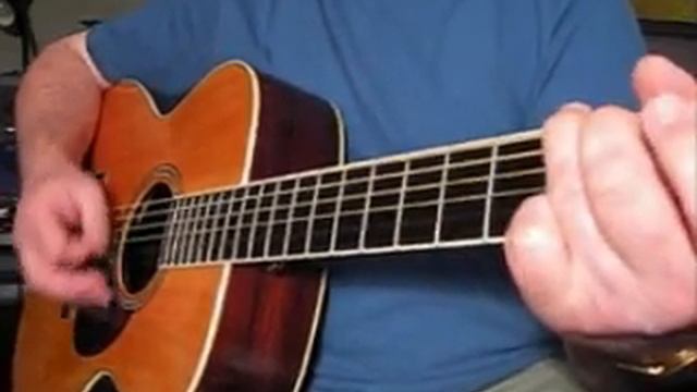 Higher Ground - lesson in easy bluegrass guitar NEW VERSION смотреть онлайн