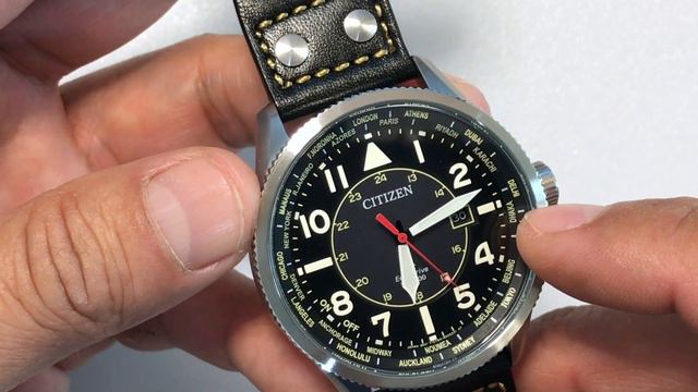 BX1010-02E Citizen Promaster Nighthawk Black Dial смотреть онлайн