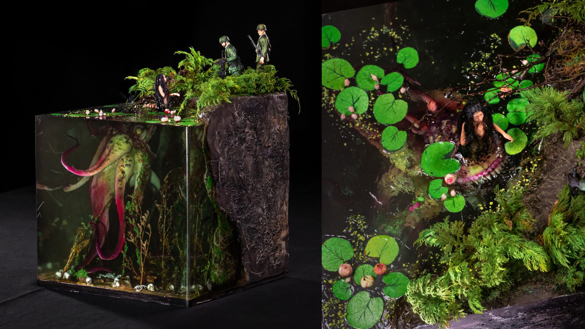 Лучше бы эти солдаты прошли мимо этого озера / Anycubic Photon M3 Max