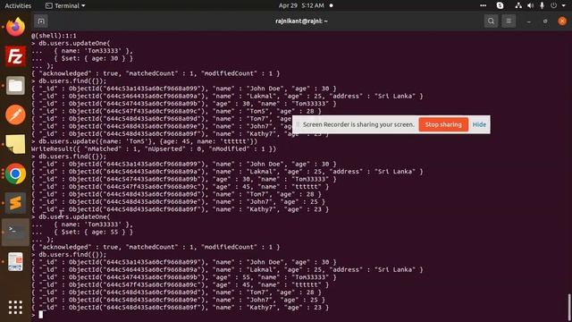 MongoDB Tutorial in Hindi #5 How to Update the Documents into Collections MongoDB смотреть онлайн