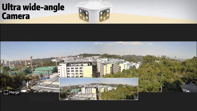 8MP 4K Dual Lens Outdoor Wifi Surveillance CCTV Camera смотреть онлайн