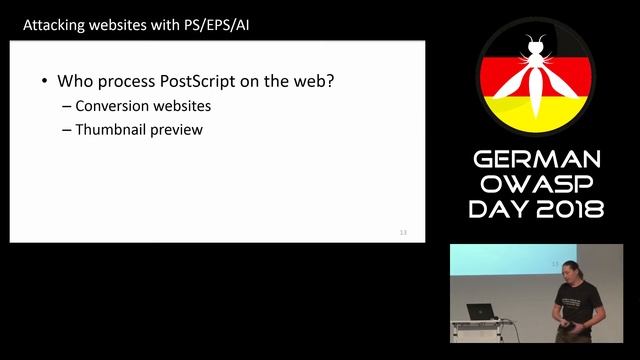 PostScript Undead: Pwning the Web with a 35 Years Old Language - Jens Müller смотреть онлайн
