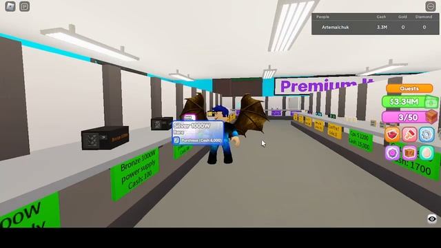 Roblox - Роблокс Custom PC Tycoon 9 серия | Откриваем бизнес смотреть онлайн