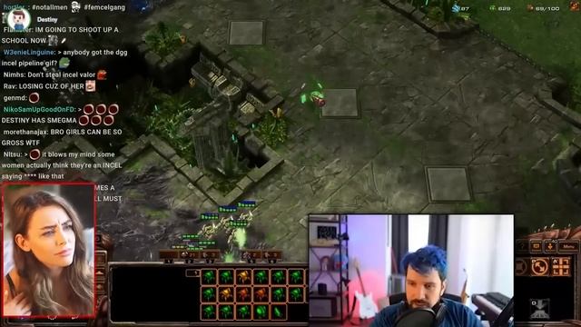 Destiny Caught Mid-Rant Leads To Unhinged Fight W/ Melina