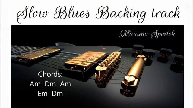 SLOW BLUES IN Am BACKING TRACK, DAVID GILMOUR, PINK FLOYD STYLE смотреть онлайн