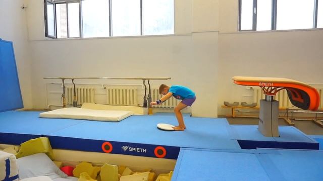 ЗАРУБА - сальто через коня.