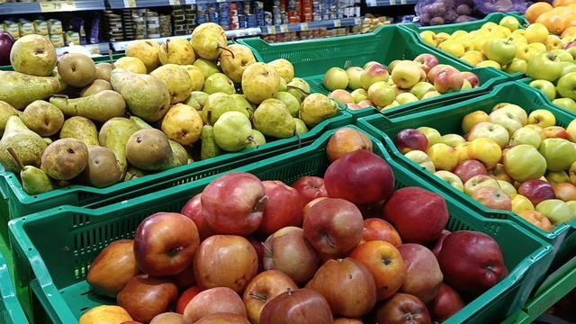 Цены на фрукты в октябре 2023