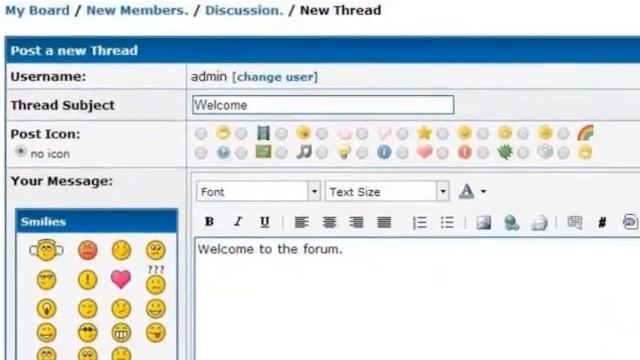 Admin Settings On MyBB. смотреть онлайн