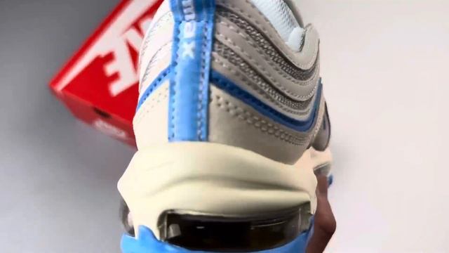 Nike Air Max 97 Athletic Dept Sail University Blue FN7492-133 смотреть онлайн