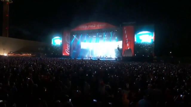 Imagine Dragons "Thunder" LIVE at March Madness Music Festival 2018 смотреть онлайн