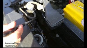 Где находится номер двигателя на Nissan Tiida - 1.6