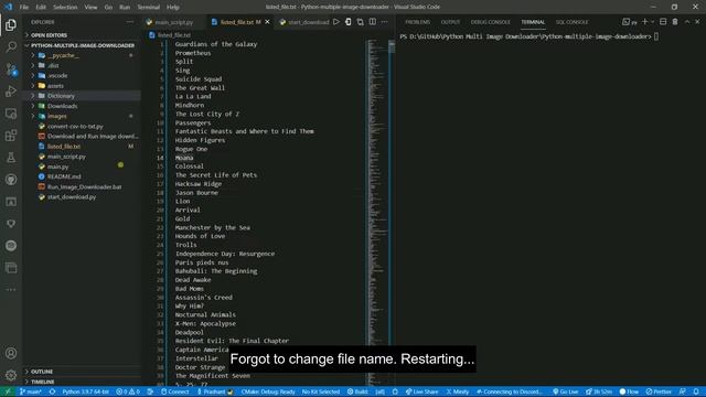 Python Bulk Image Downloading Software - 1 Click Setup смотреть онлайн