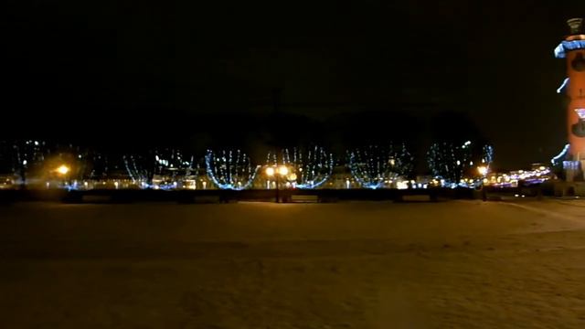 Новогодний Петербург Стрелка Васильевского острова смотреть онлайн