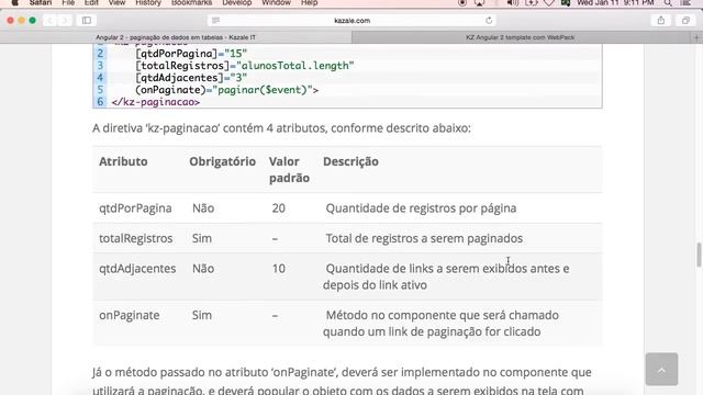 Angular 2 - Paginação de Dados de uma Tabela смотреть онлайн