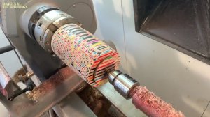 Токарный станок на совершенно новом уровне. Потрясающее изделие сделанное на токарном станке ▶3.