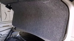 VW JETTA  dismantling of trunk --  VW JETTA   СНЯТИЕ ОБИВКИ БАГАЖНИКА