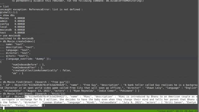 Video10 - Text Based Indexing - Find movies based on user search criteria смотреть онлайн