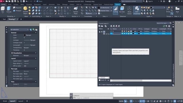 AutoCAD How To Hide Viewport Border смотреть онлайн