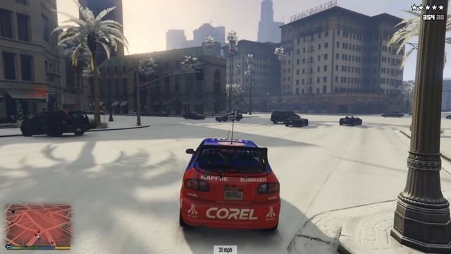 Gta 5 Mods - Daewoo Lanos Vs Police смотреть онлайн