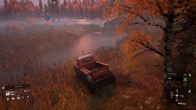 SnowRunner - Watchtower in Smithville Dam, Michigan (Gameplay Walkthrough) - Thrustmaster T300 RS G смотреть онлайн