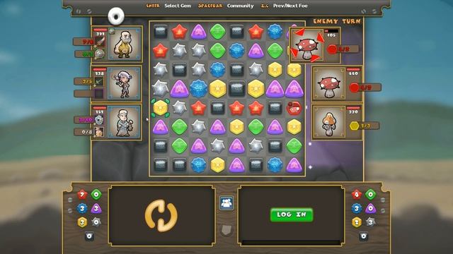 [PC Petit Jeu] Oafmatch - Le match3 qui aimait les rpg et les roguelikes смотреть онлайн