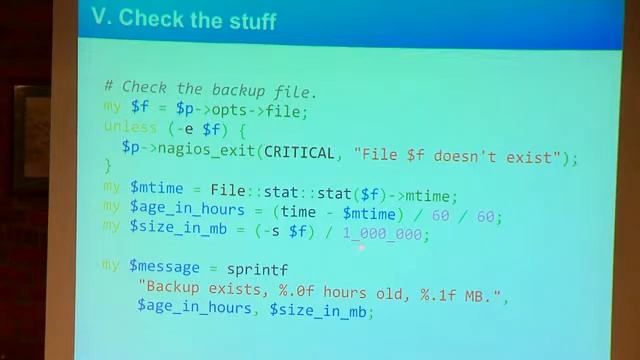 Nathan Vonnahme: Writing Custom Nagios Plugins In Perl смотреть онлайн