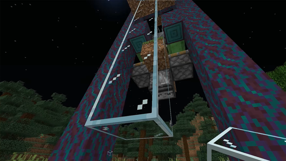 Как сделать лифт в Майнкрафт | Minecraft постройки смотреть онлайн