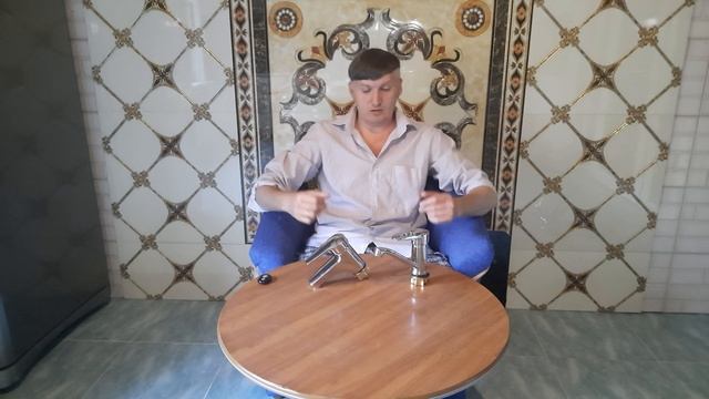 Сантехника. Смеситель для фаянсовой раковины. смотреть онлайн