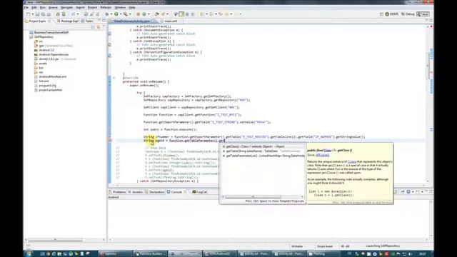 Android SAP RFC-Call JCo like [GERMAN] Teil 2/2 смотреть онлайн