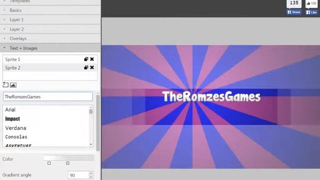 Как сделать шапку для канала YouTube (С помощью сайта Panzoid) смотреть онлайн