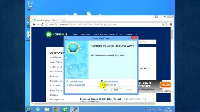 Как добавить пуск в Windows 8 ? смотреть онлайн
