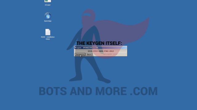 Spore KeyGen - Get A Spore Registration Code Here! смотреть онлайн