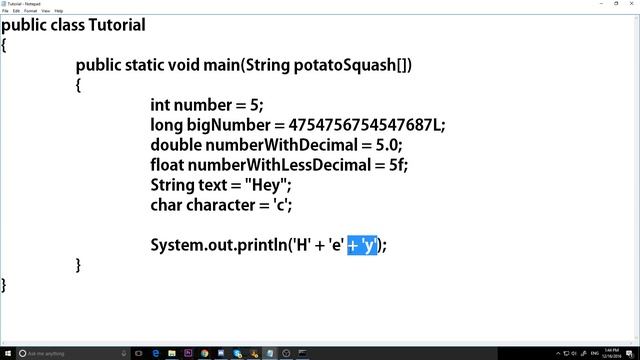 Beginner Java #3 : Variables смотреть онлайн