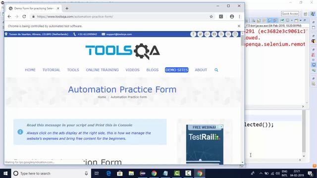 How To Automate Radio Button || CheckBox using Selenium Web Driver смотреть онлайн